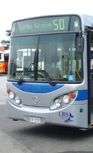 Regional town bus service