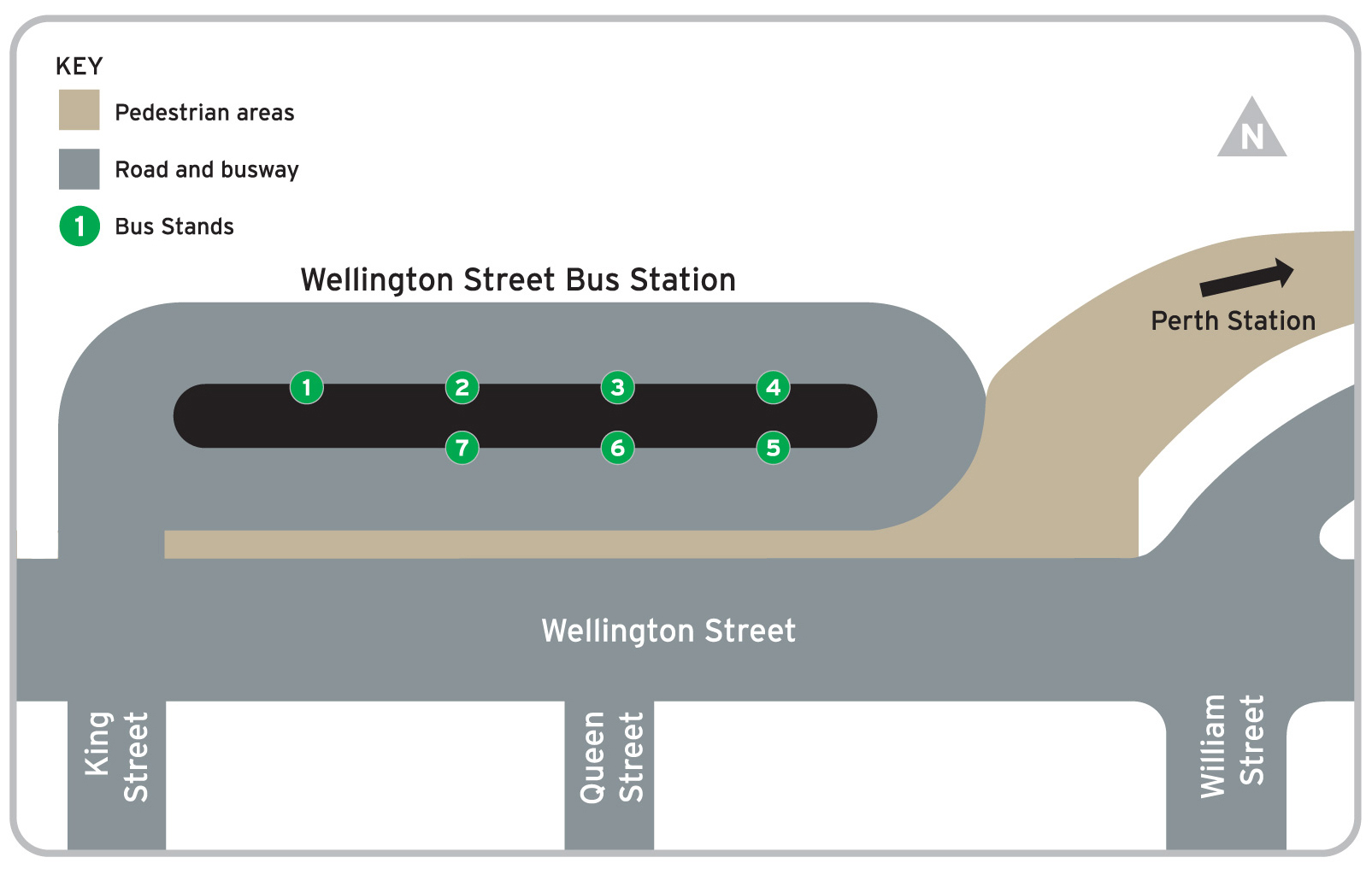 Wellington Street Temporary Bus Station